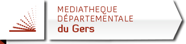 Logo Médiathèque départementale du Gers