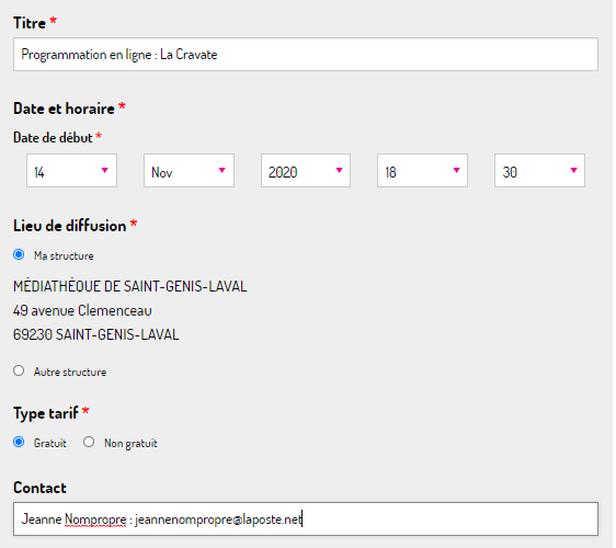 infos 1