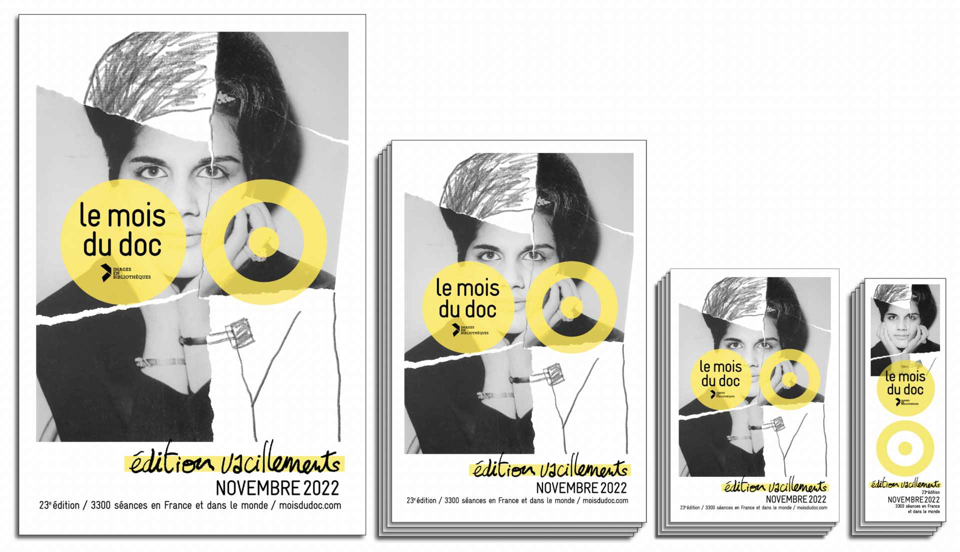 affiches flyers marque pages